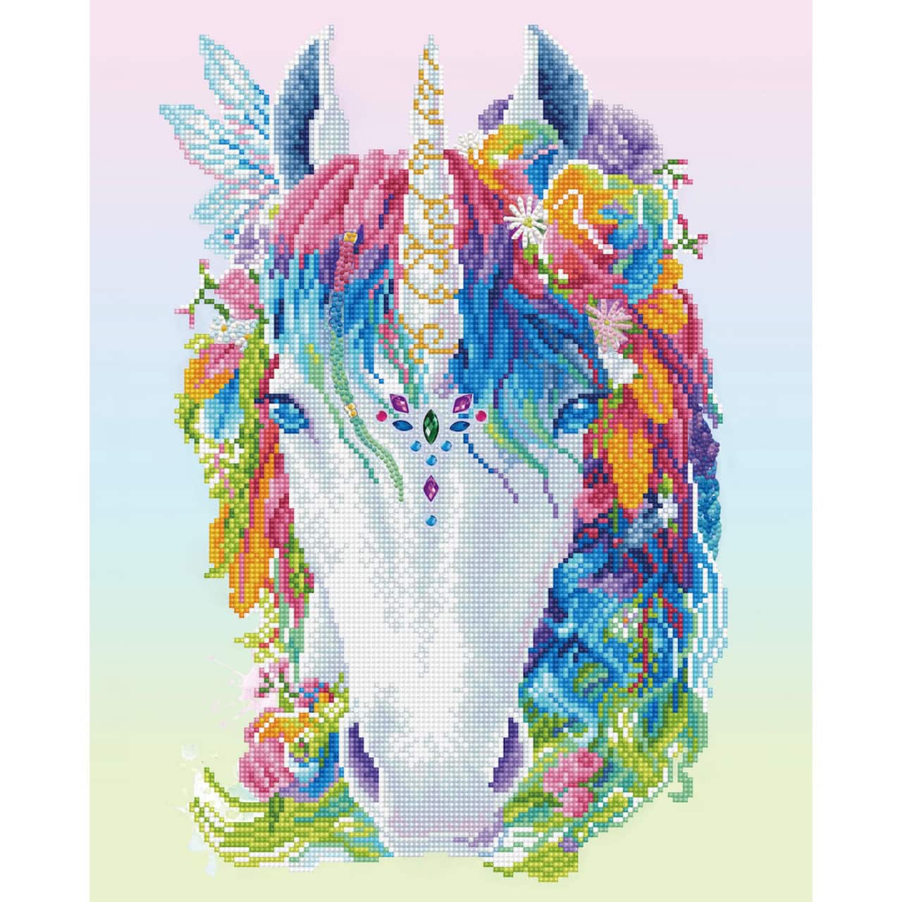 Diamond Dotz® Advanced Mystic Unicorn Diamond Painting Kit